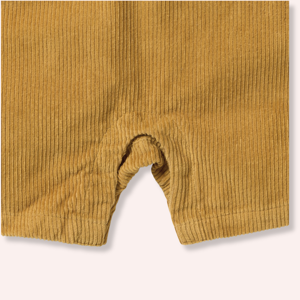 Organic Cord Overall - Amber Glow