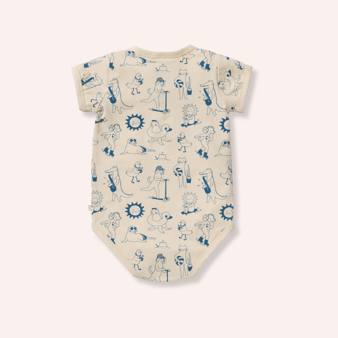 Organic Henley Bodysuit - Tout est Magique