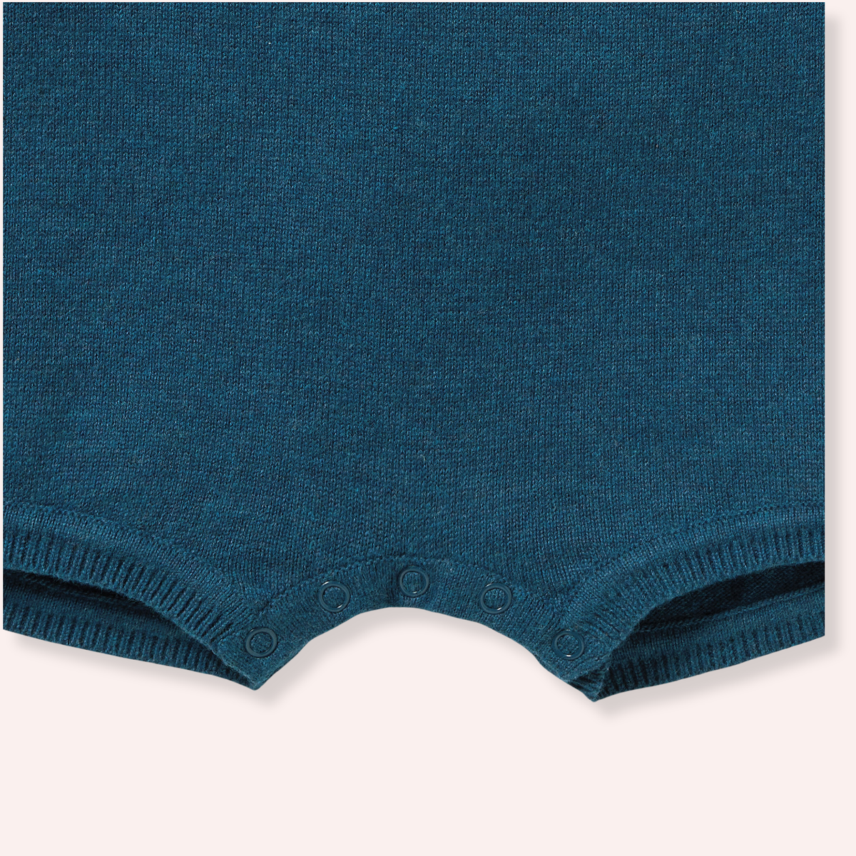 Organic Knitted Growsuit - Little Croissant