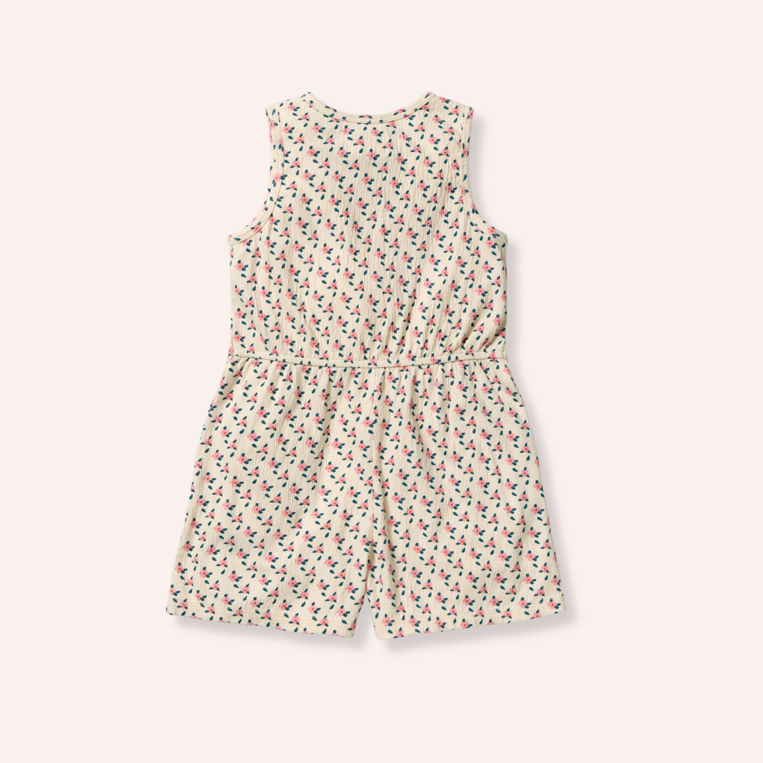 Organic Crinkle Playsuit - Little Blossom