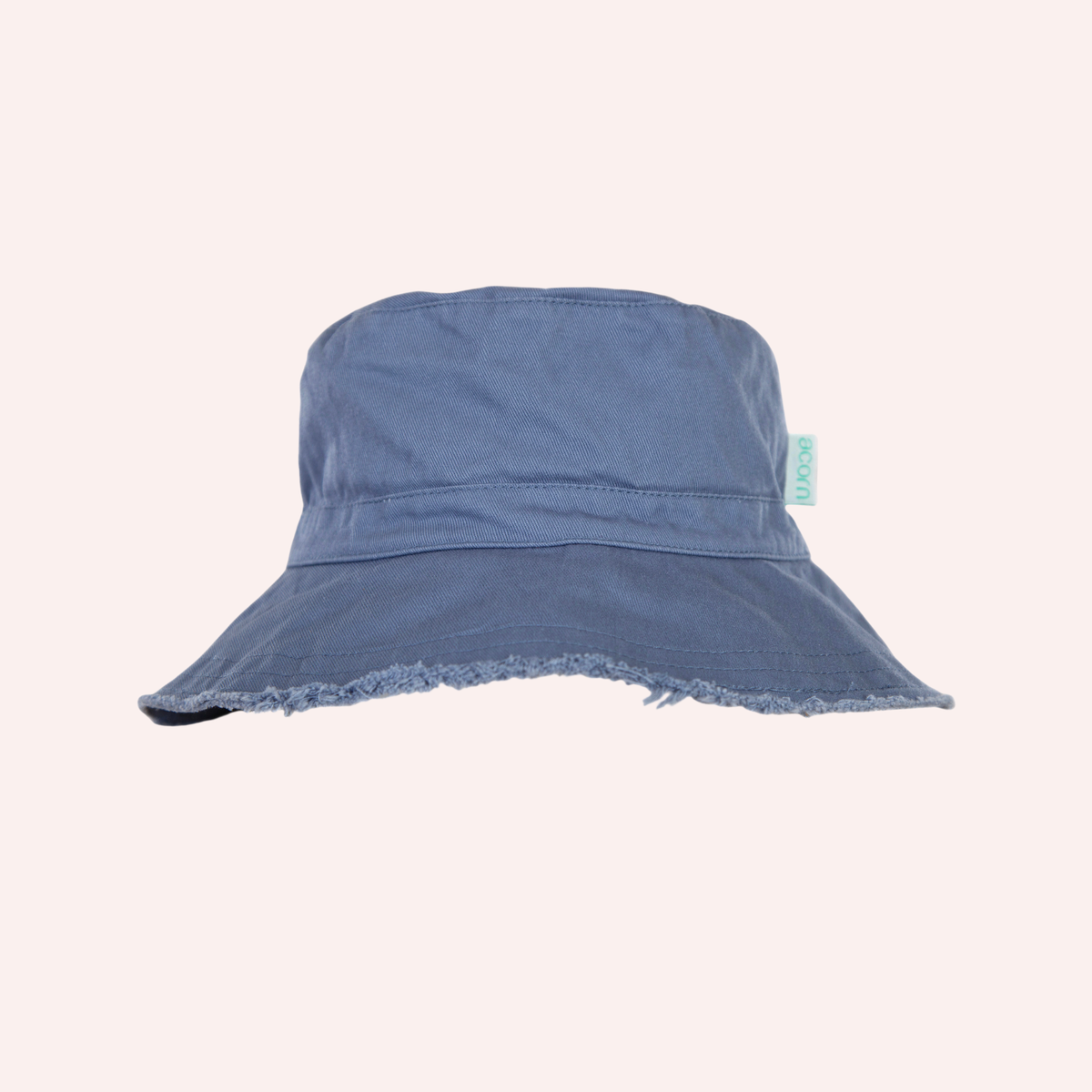 Frayed Bucket Hat - Blue
