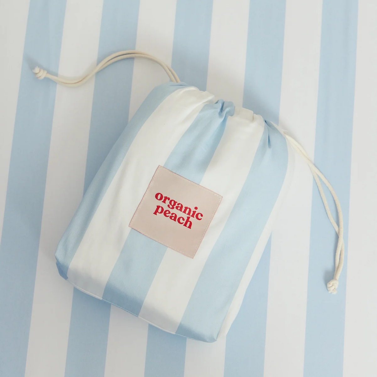 Waterproof Fitted Sheet - Surf Stripe