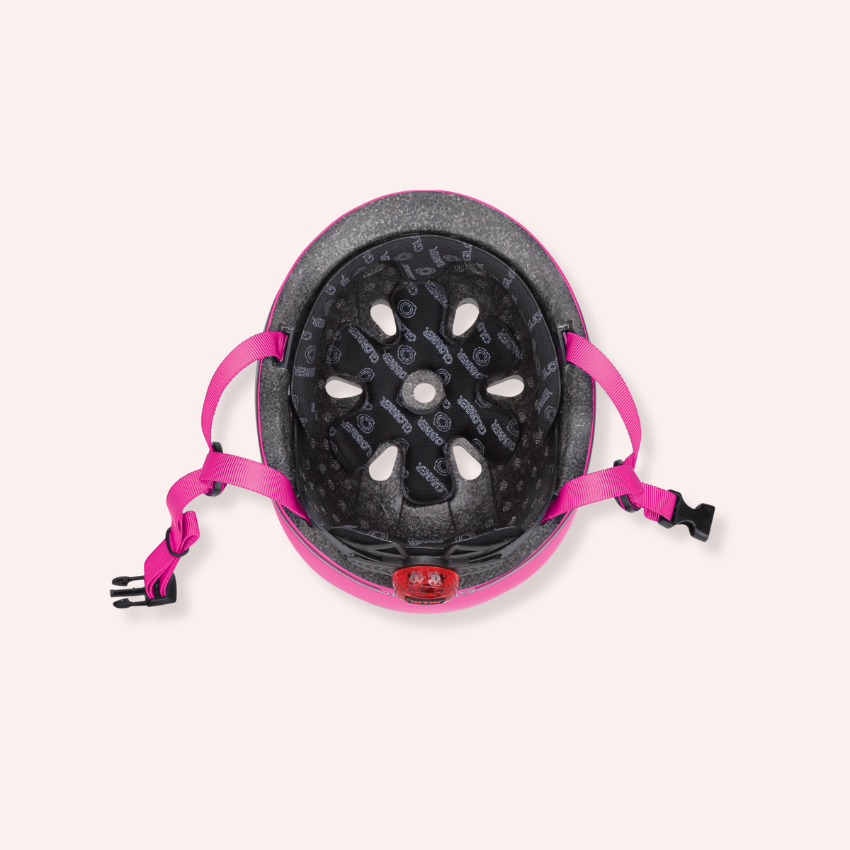 Globber Go-Up Toddler In-Shell Helmet - Neon Pink