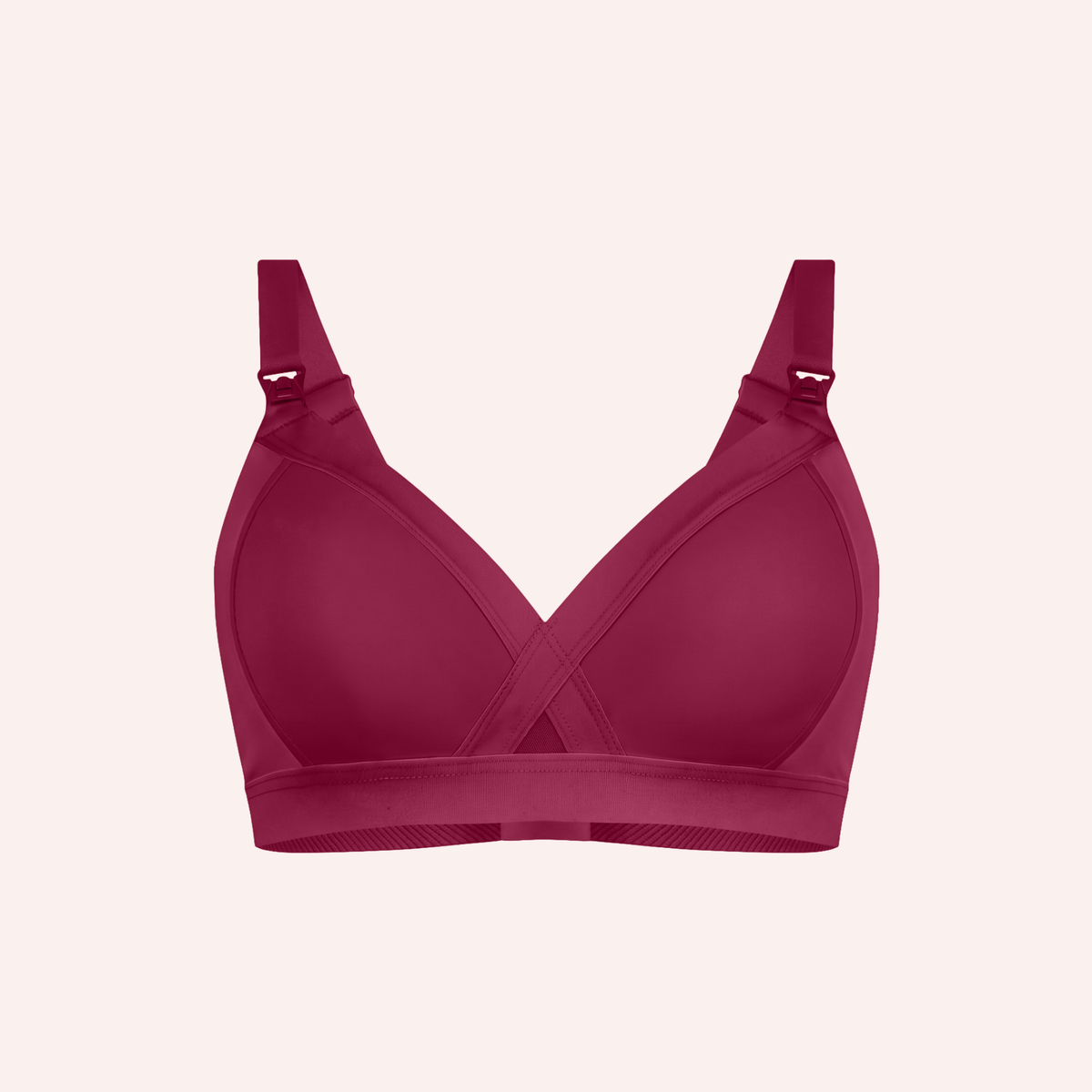 Leakproof Maternity Bra - Burnt Fig