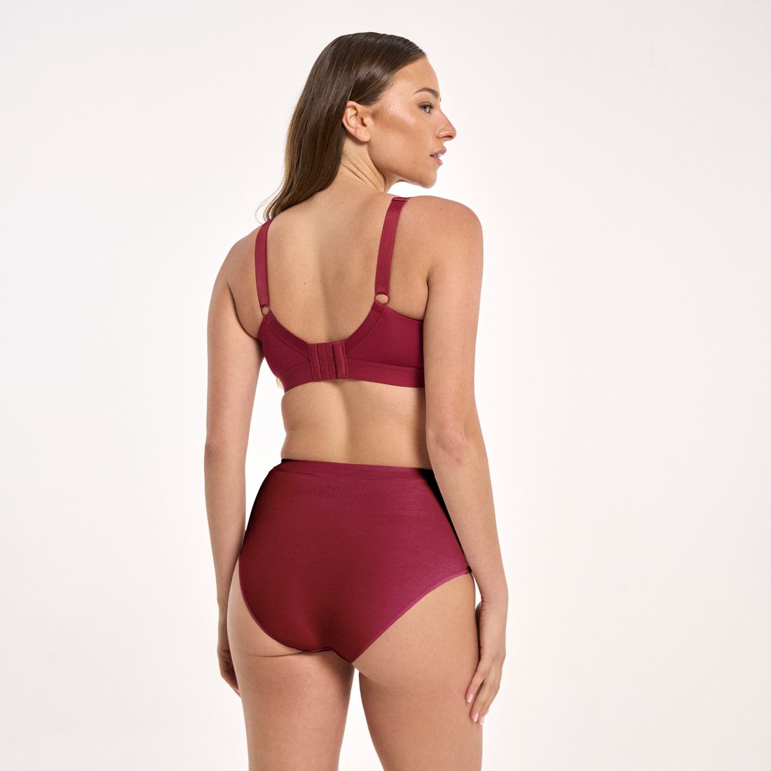 Leakproof Maternity Bra - Burnt Fig