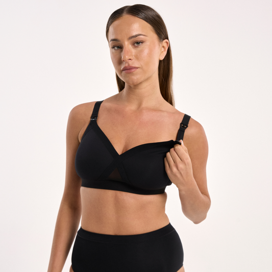 Leakproof Maternity Bra - Licorice