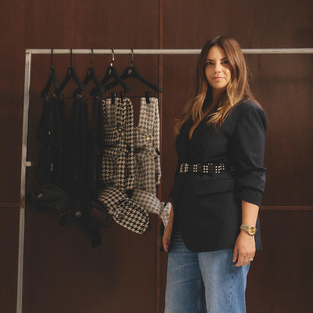Carrier Fittings with portier Founder Lia DiMingo