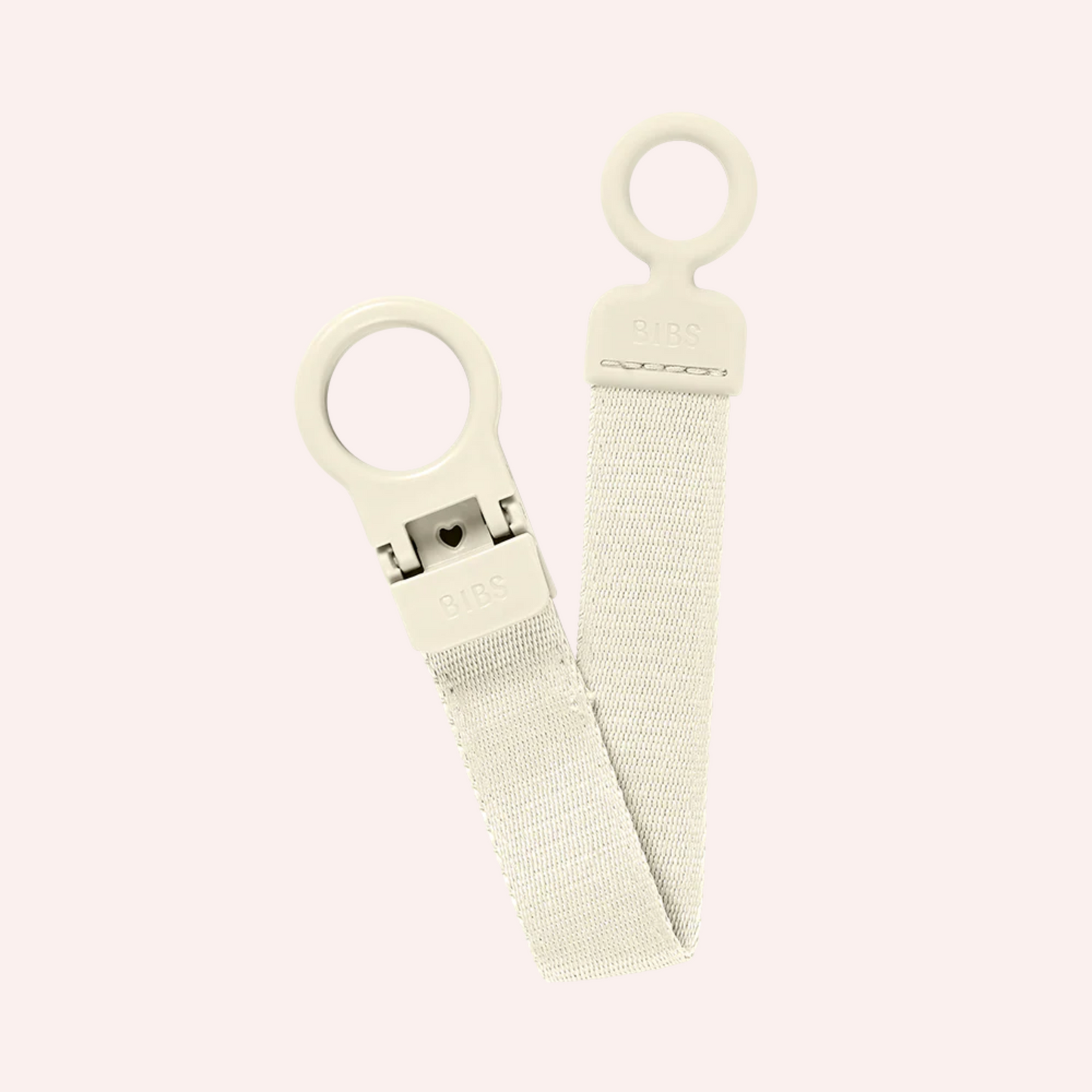Pacifier Clip Loop - Ivory