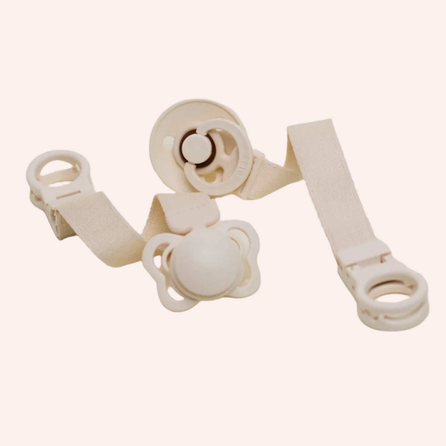Pacifier Clip Loop - Ivory