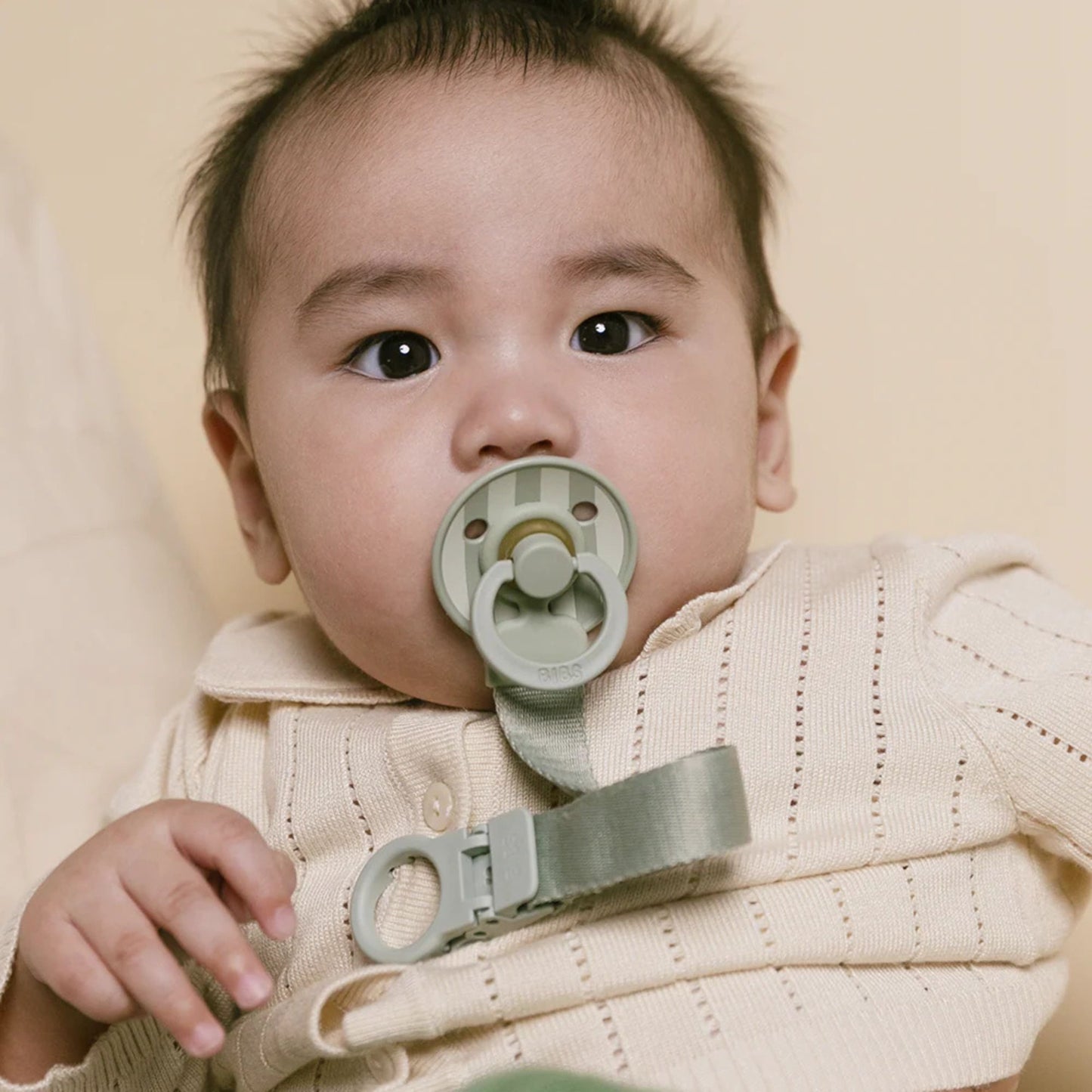 Pacifier & Clip Gift Set - Sage