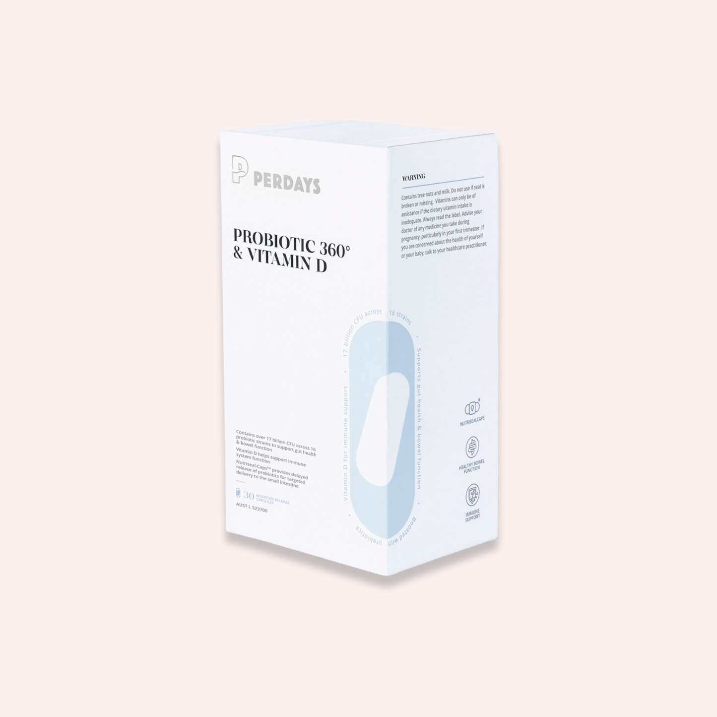 Perdays Probiotic 360 & Vitamin D