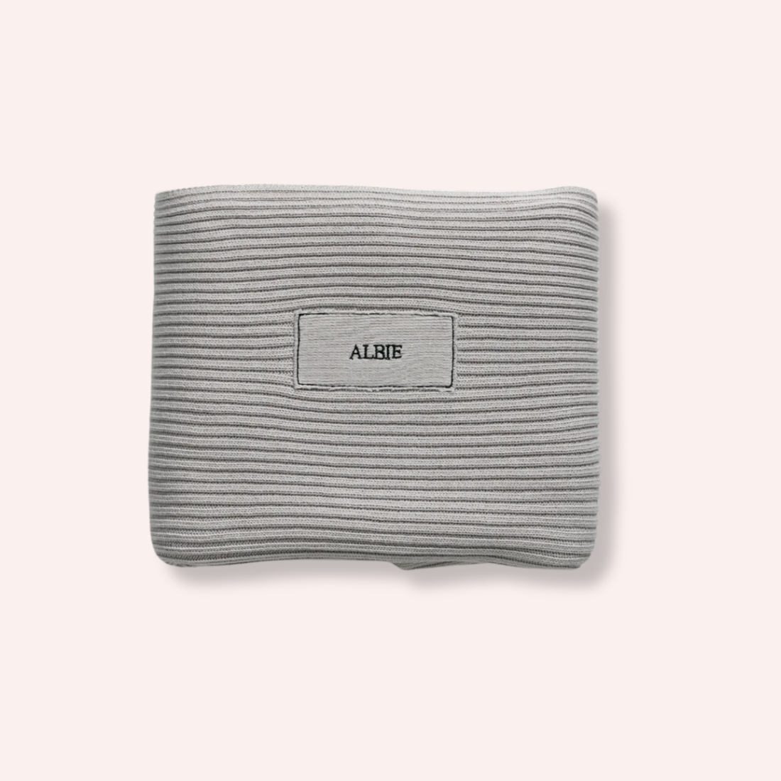 Personalised Heritage Knit Blanket
