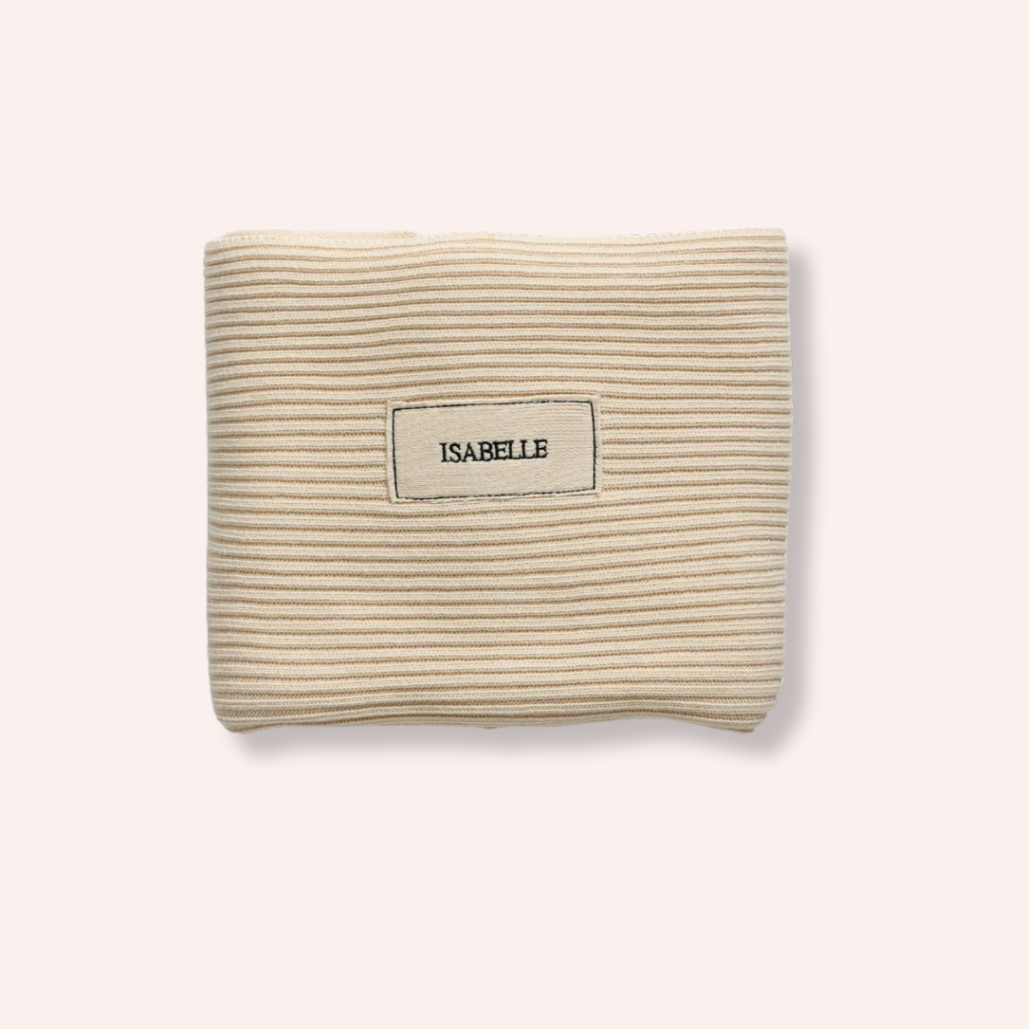 Personalised Heritage Knit Blanket