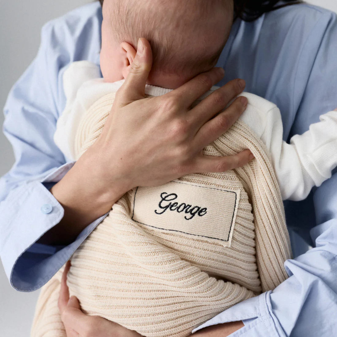 Personalised Heritage Knit Blanket