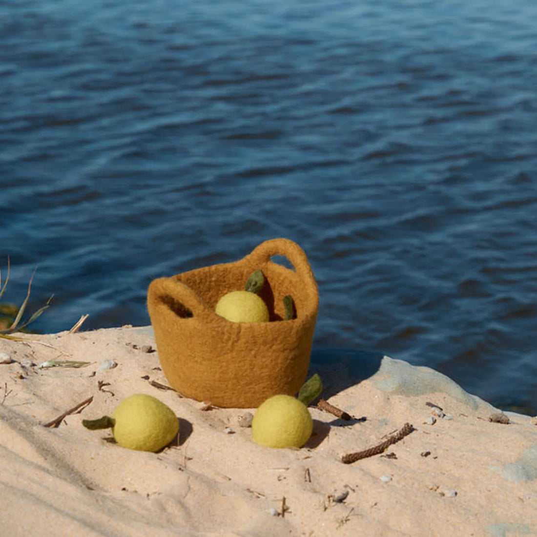 Toy Basket with Lemons (7pk)