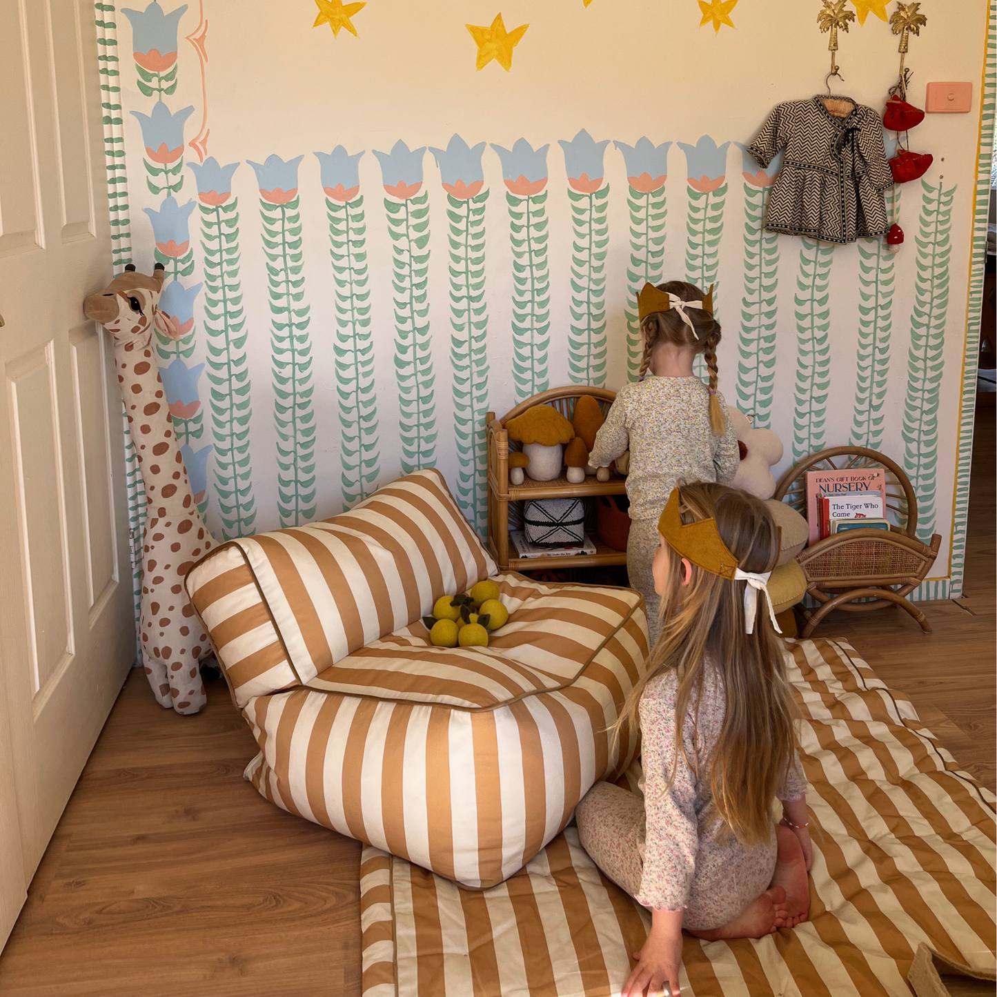 Striped Play Mat - Marigold