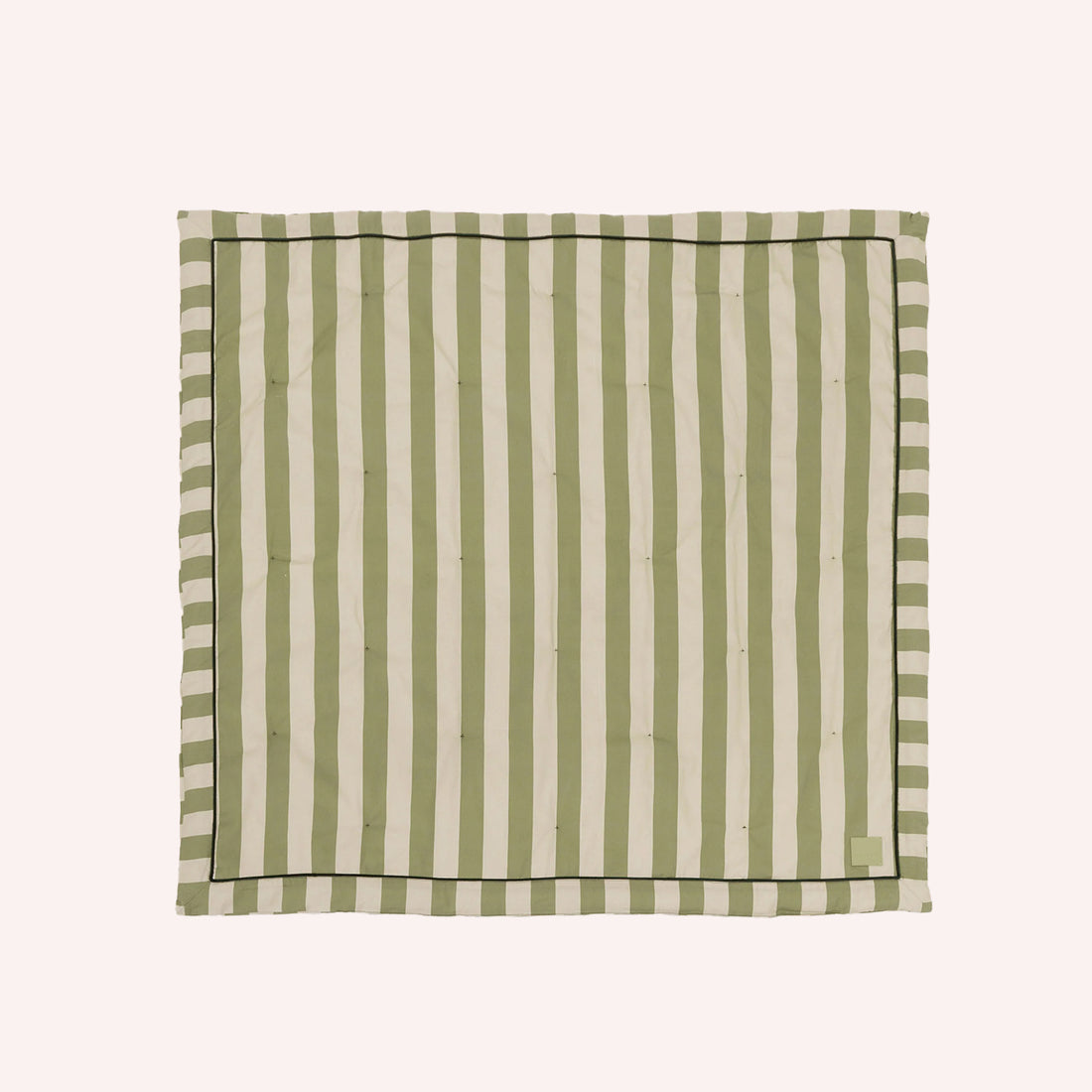 Striped Play Mat - Green