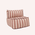 Striped Toddler Lounger - Red