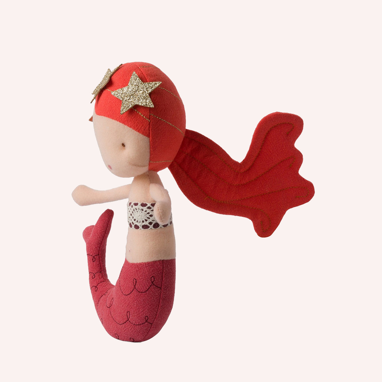 Mermaid Isla - Red (22cm)