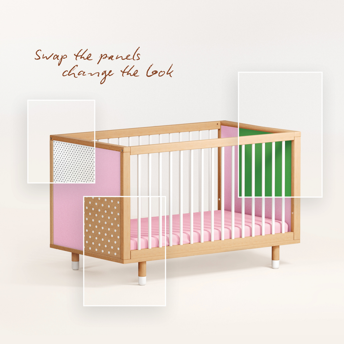 Bold Baby Customisable Cot