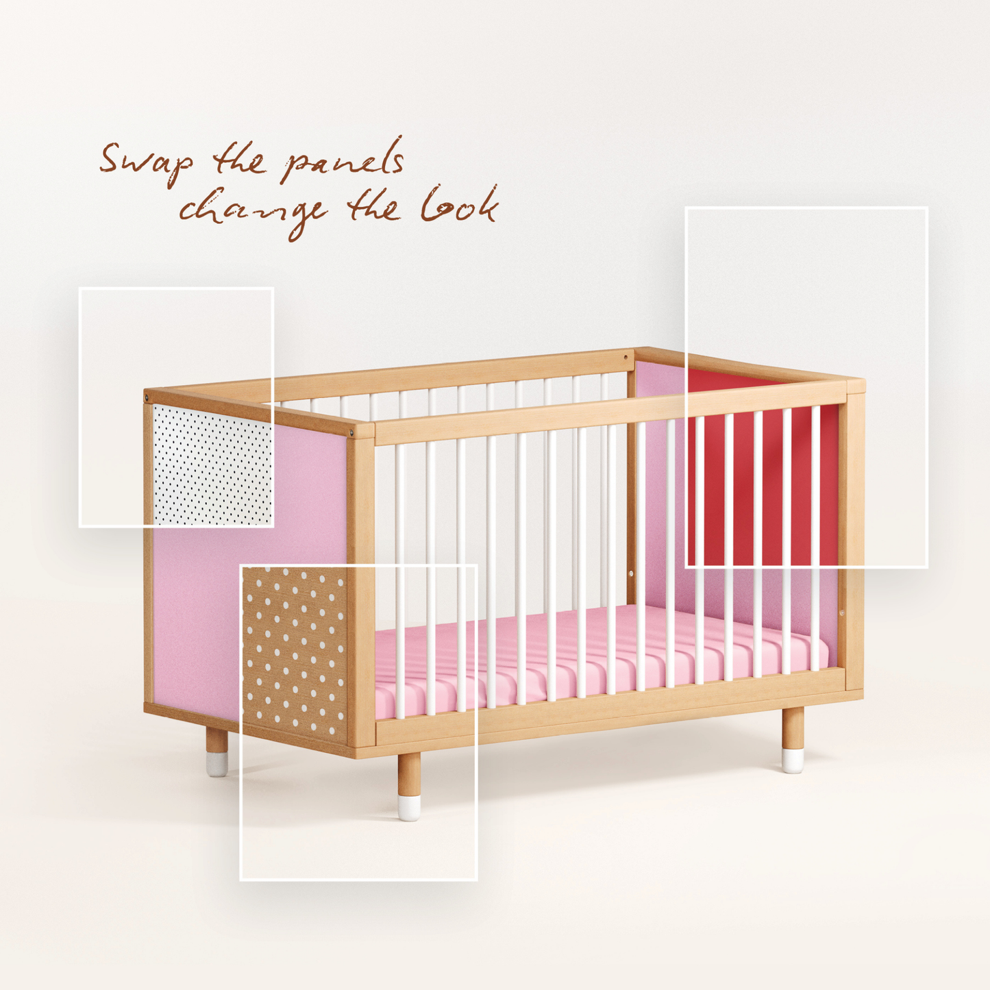 Bold Baby Customisable Cot