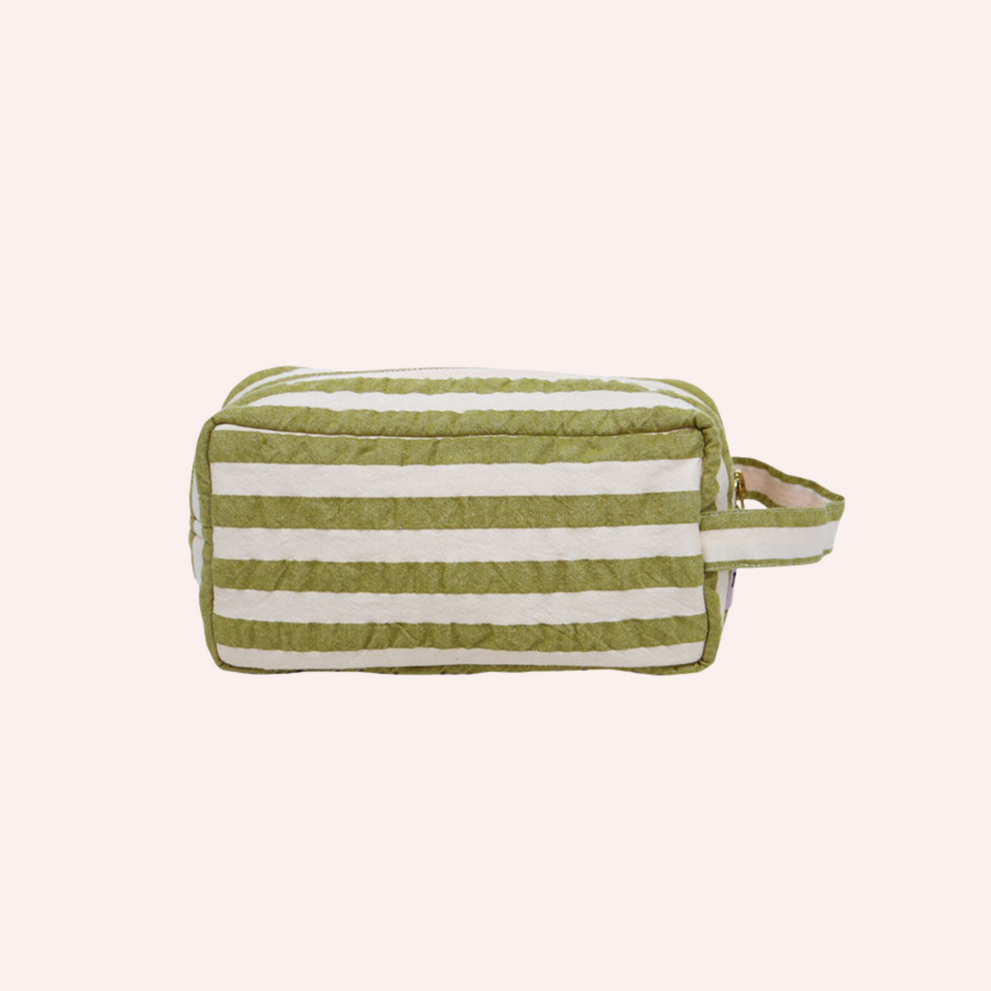 Dopp Kit - Pistachio Seersucker