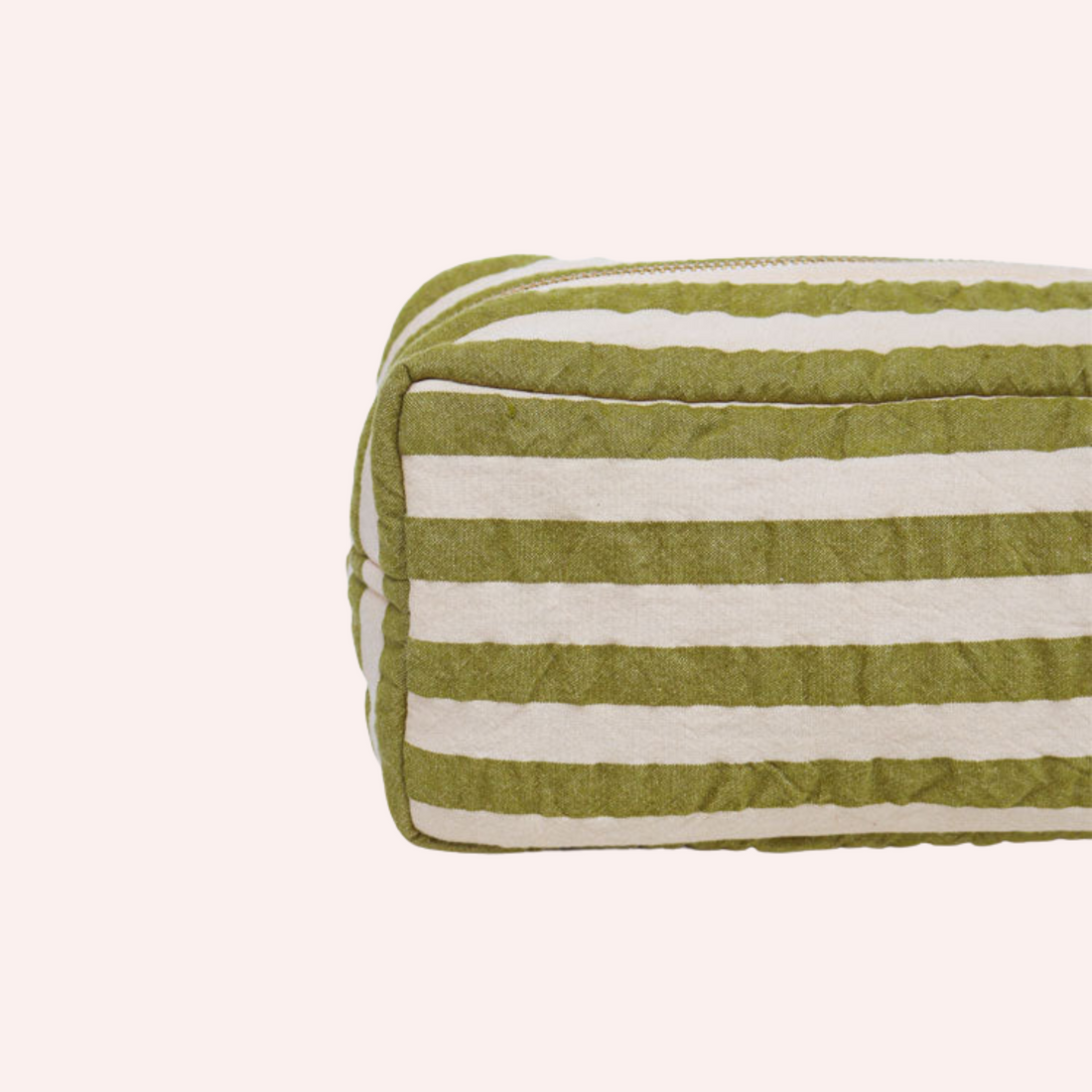 Dopp Kit - Pistachio Seersucker
