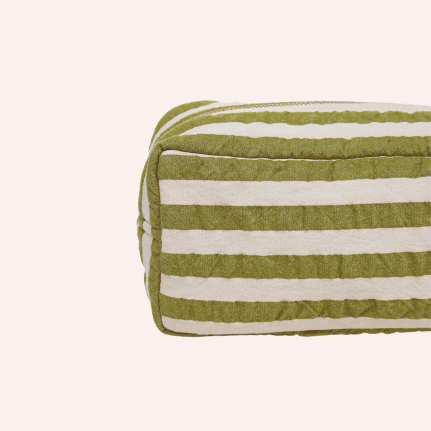 Dopp Kit - Pistachio Seersucker