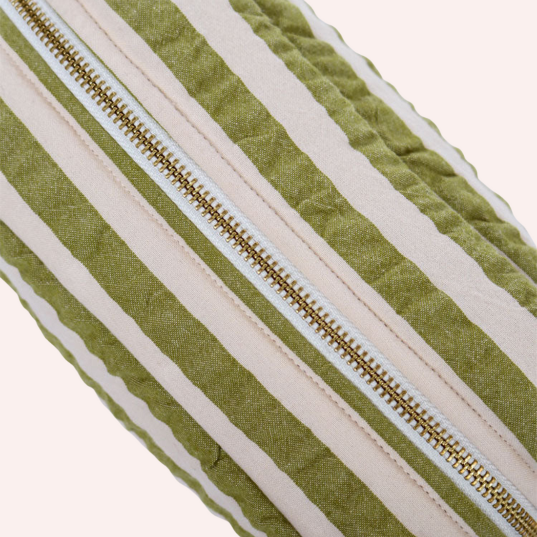Dopp Kit - Pistachio Seersucker