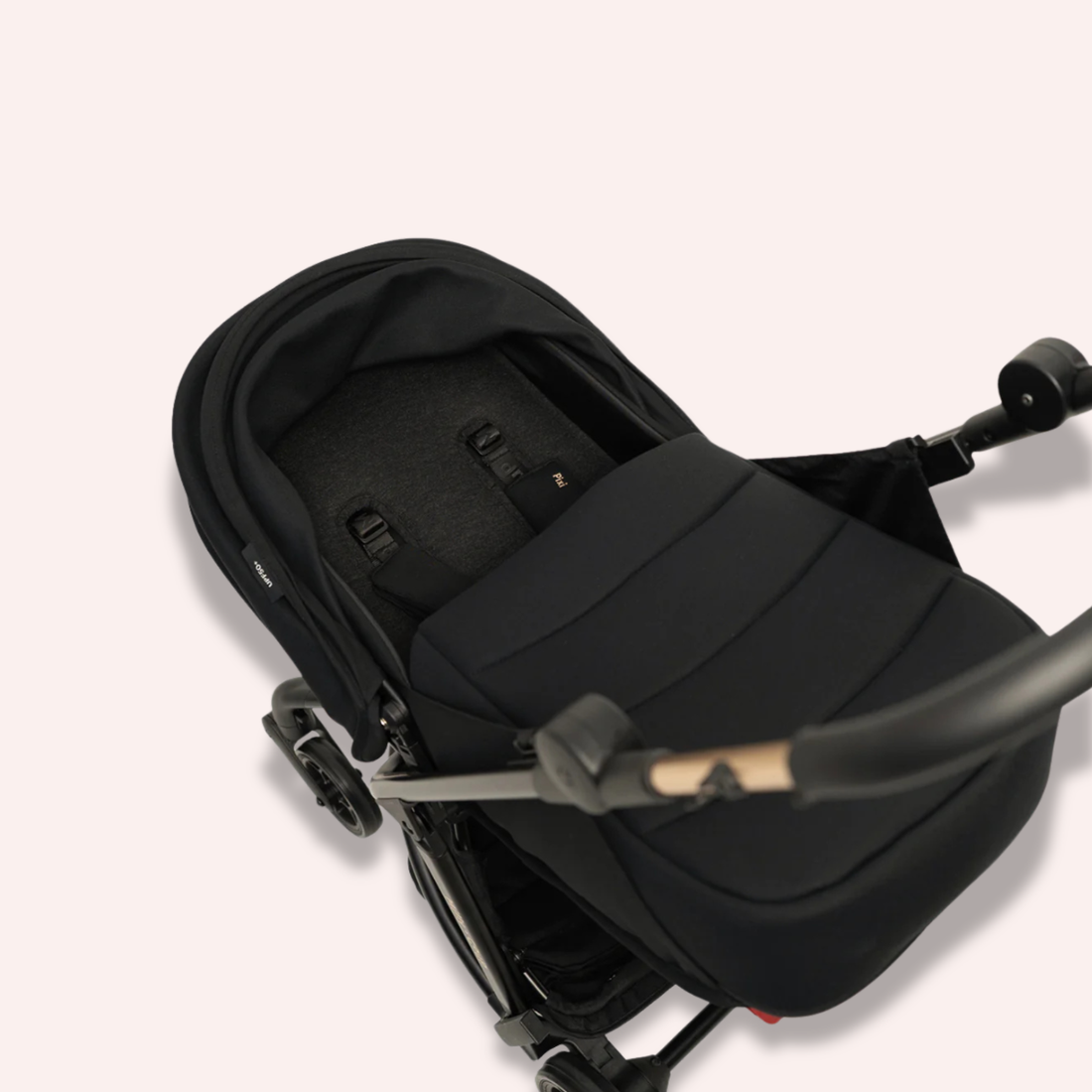 Milly and Coup Pixi Stroller & Newborn Cocoon - Black