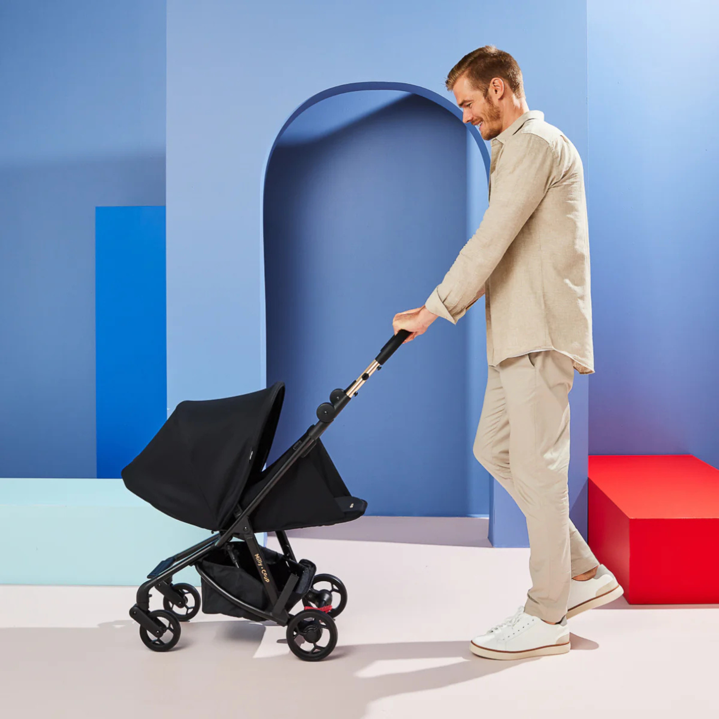 Milly and Coup Pixi Newborn Parent Facing Pack - Black