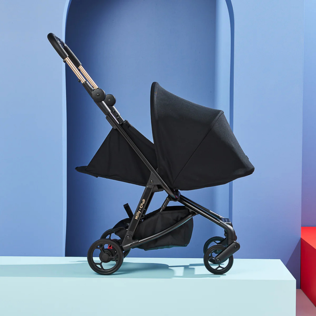 Milly and Coup Pixi Newborn Parent Facing Pack - Black