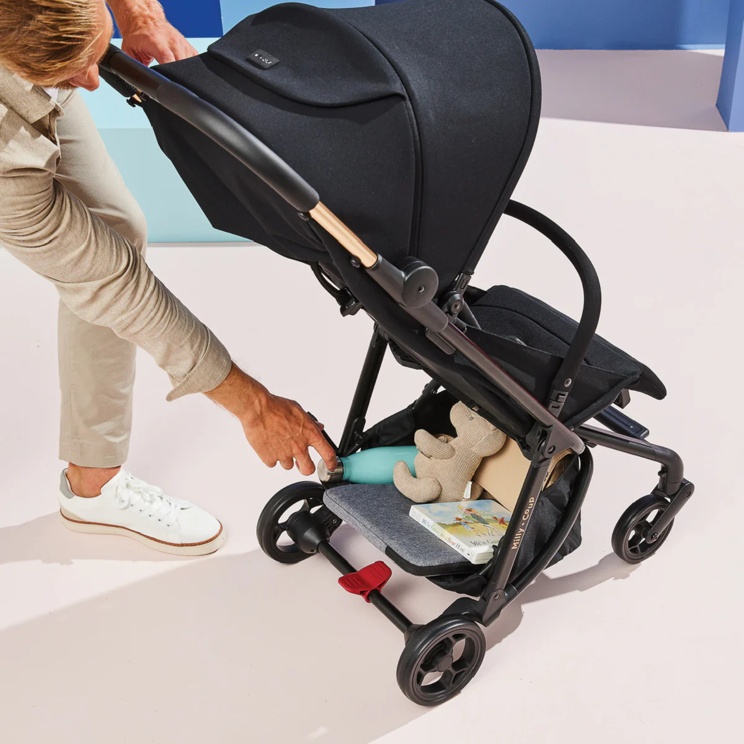 Milly and Coup Pixi Travel Stroller - Black