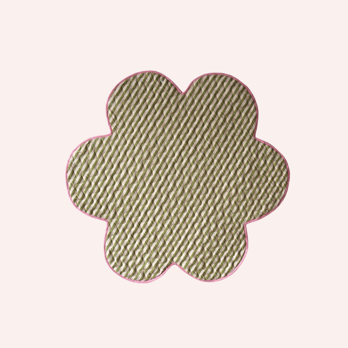 Playmat - Pistachio Seersucker