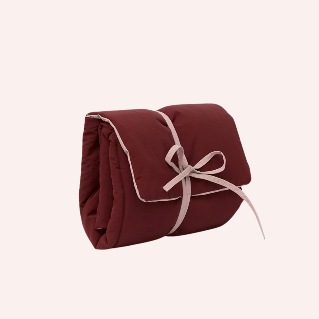 Plush Change Mat - Burgundy