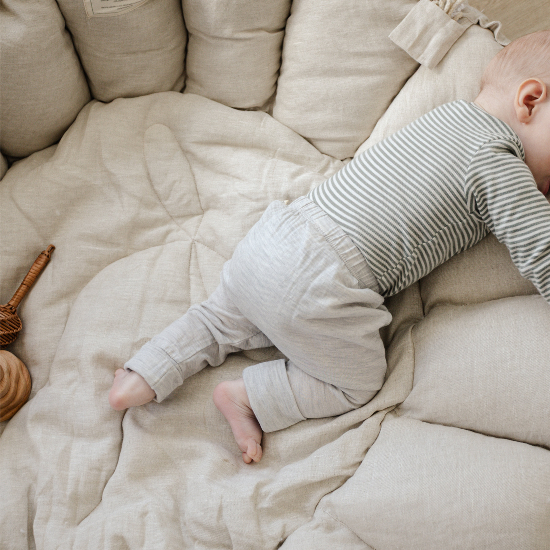Plush Organic Playmat - Oat