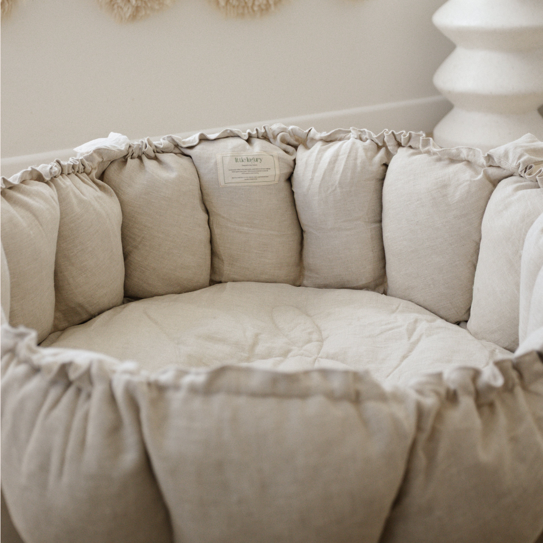 Plush Organic Playmat - Oat