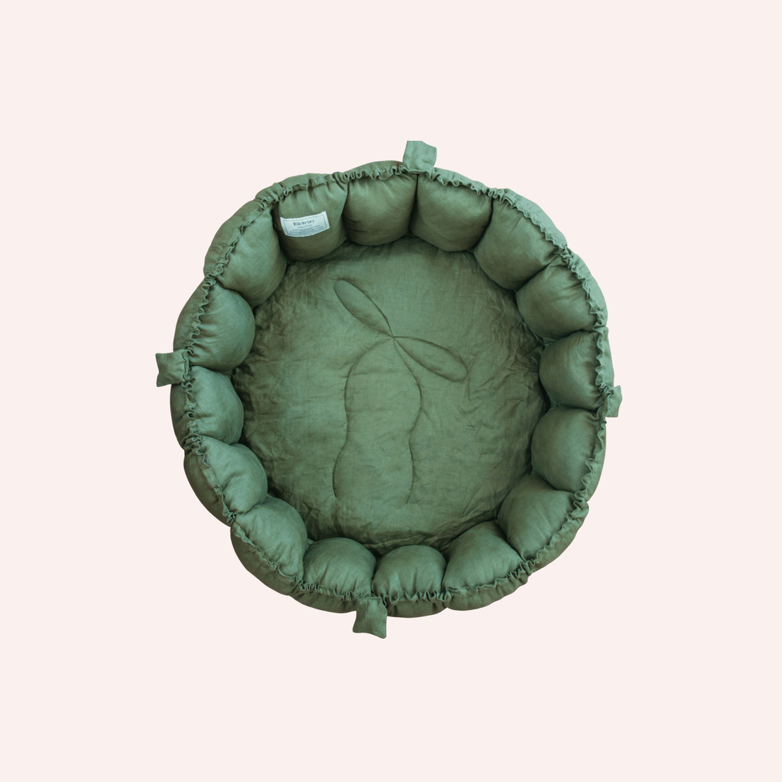 Plush Organic Playmat - Olive