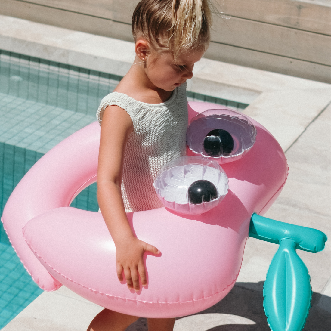 Kids Pool Ring - Poppy the Peach