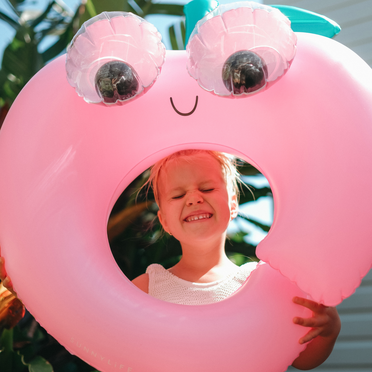 Kids Pool Ring - Poppy the Peach