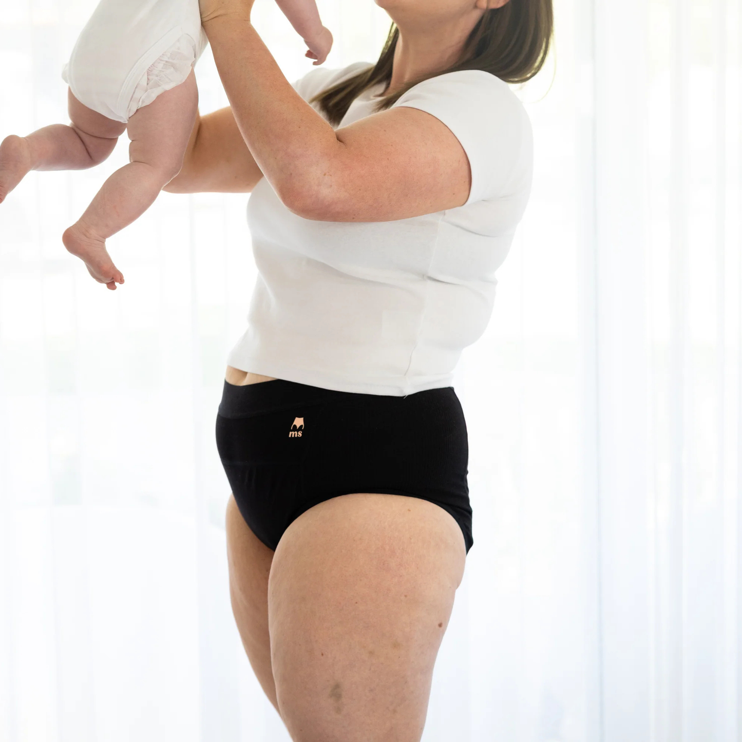 Postpartum Leak Proof Undies - Black