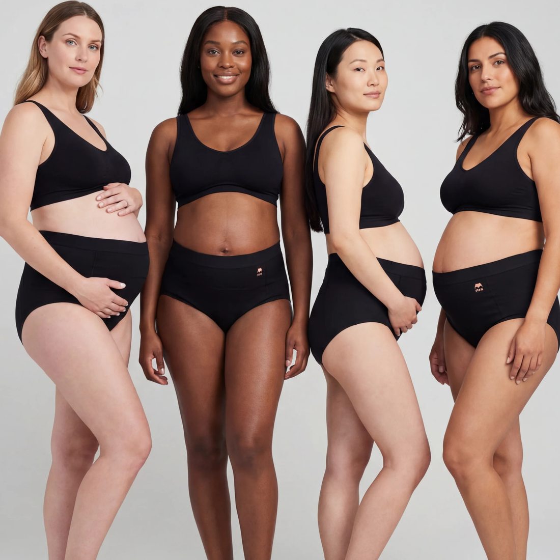 Postpartum Leak Proof Undies - Black
