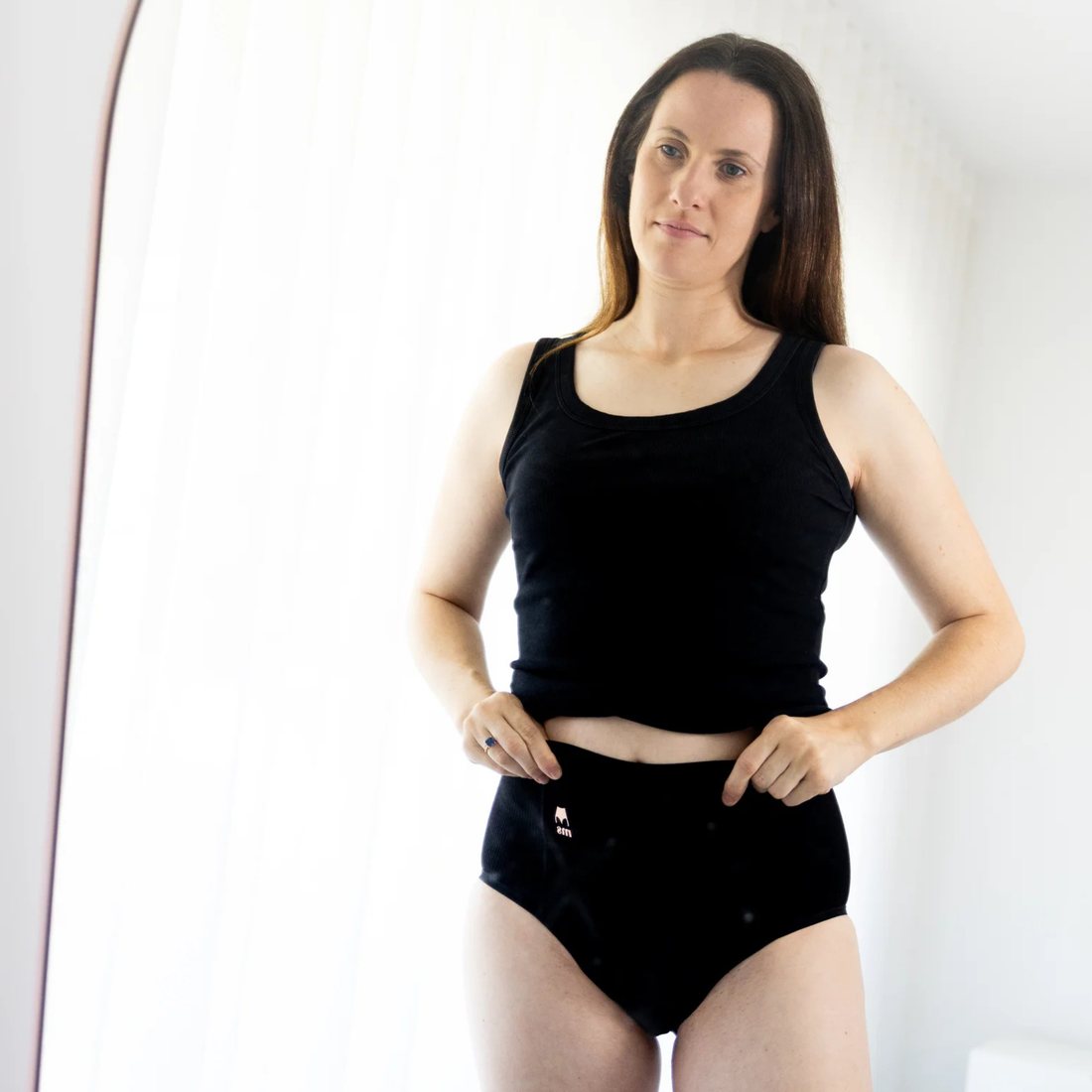 Postpartum Leak Proof Undies - Black
