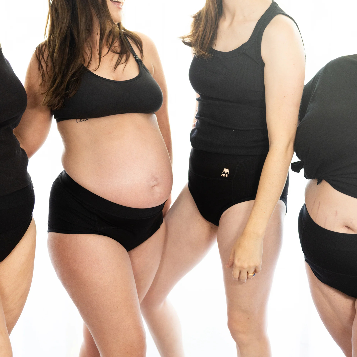 Postpartum Leak Proof Undies - Black