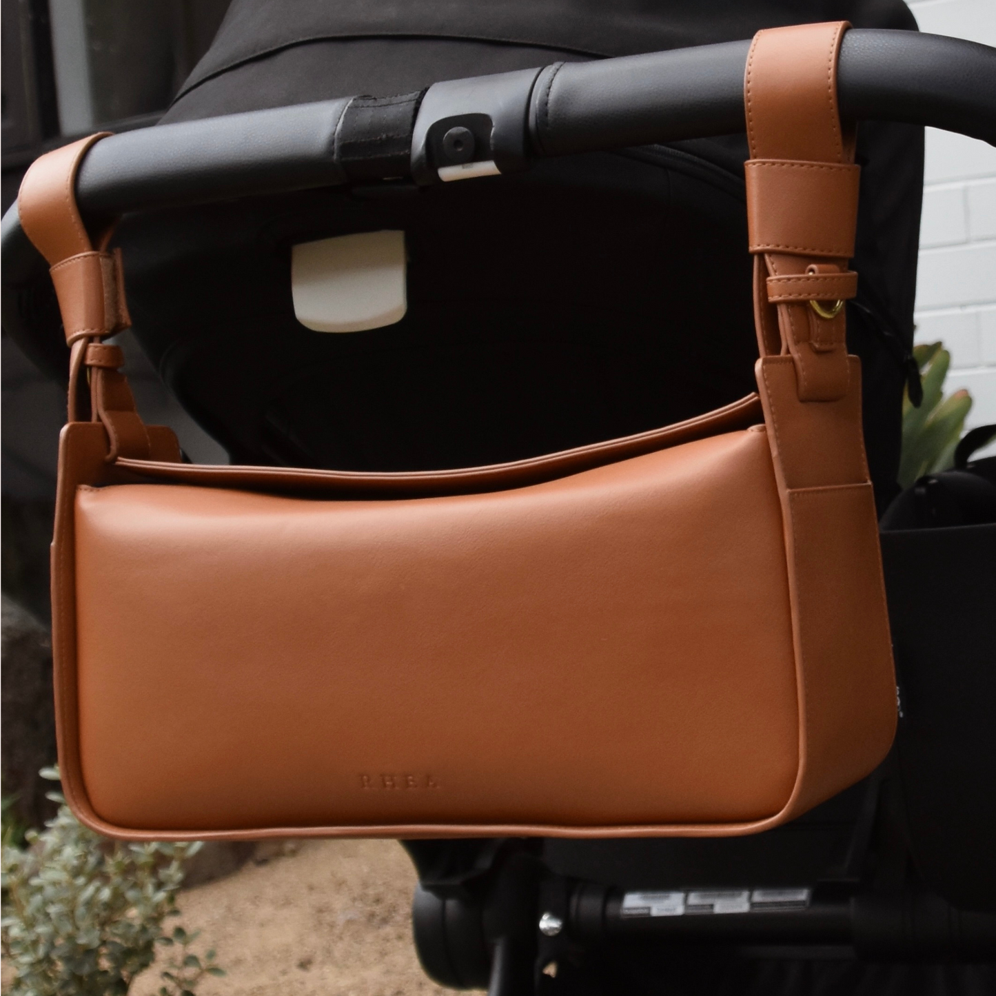 Pram Bag - Saddle Tan