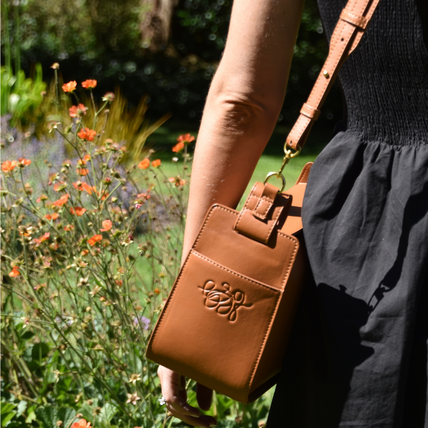 Pram Bag - Saddle Tan