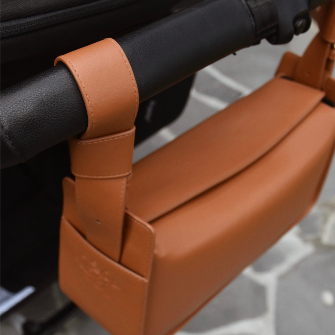 Pram Bag - Saddle Tan