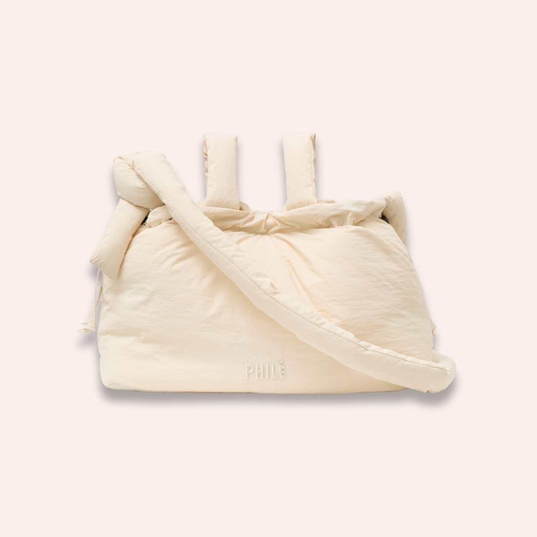 Pram Caddy - Cream