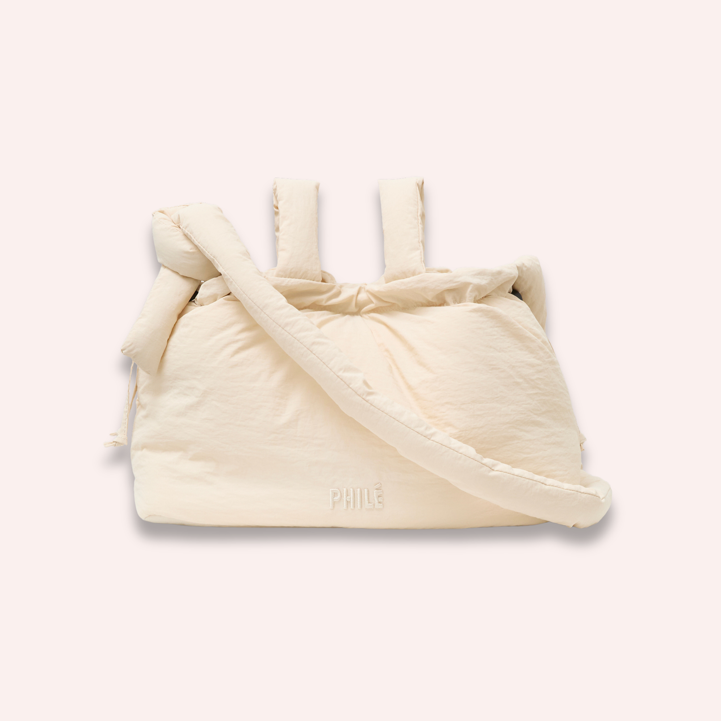 Pram Caddy - Cream