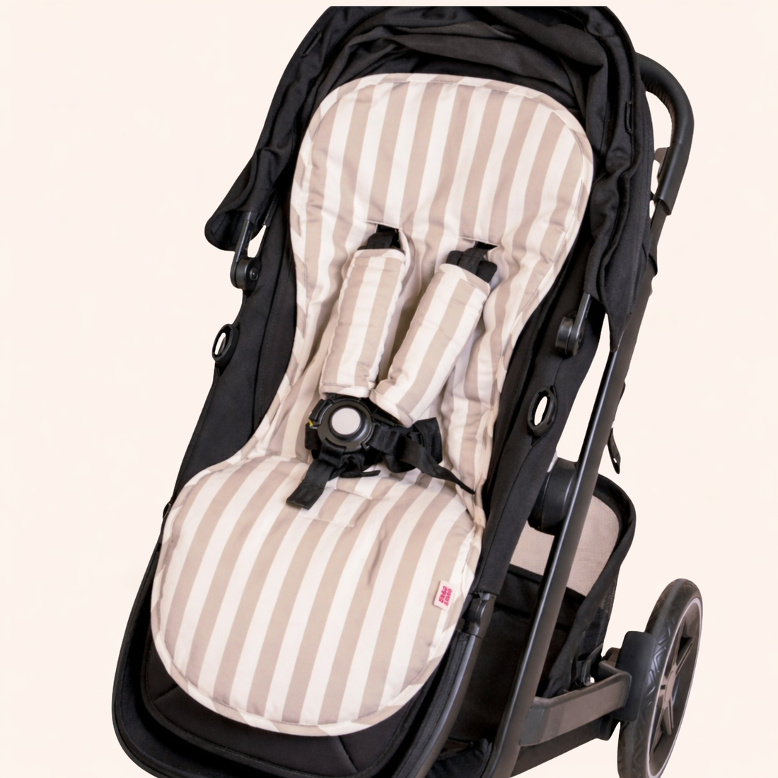 Cosy Pram Liner and Harness Protector  - Natural